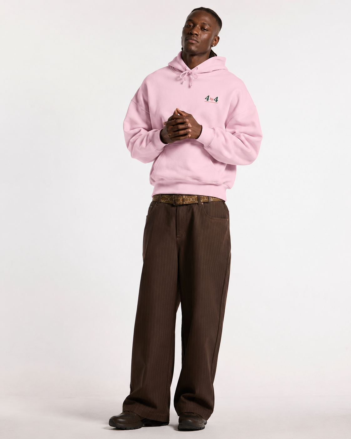 Porsche 911 GT3 Hoodie in light pink, studio look
